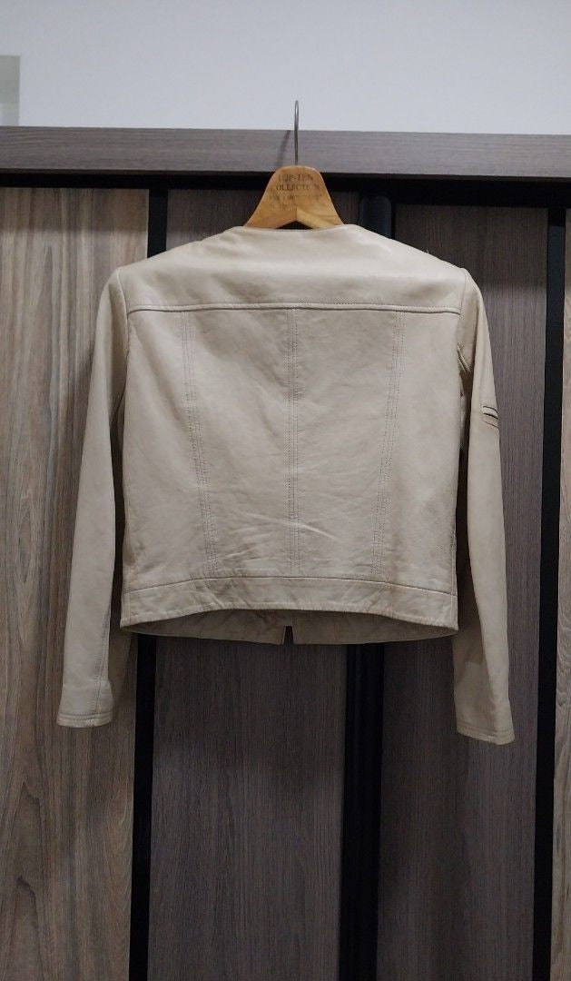 Alice + Olivia Leather Biker Jacket