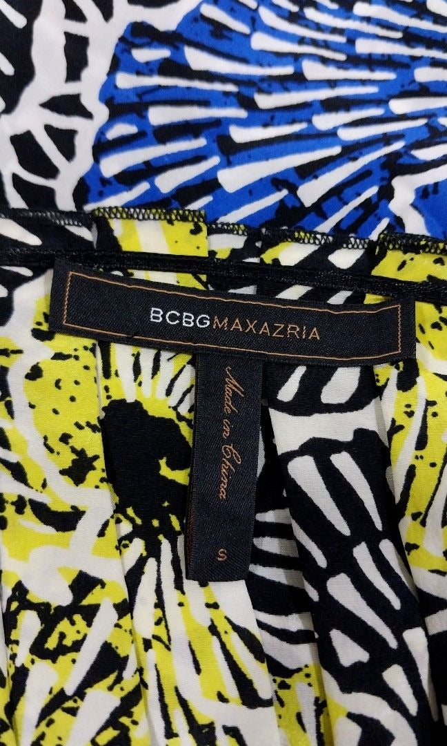 BCBG Maxazria Multicolor Silk Top