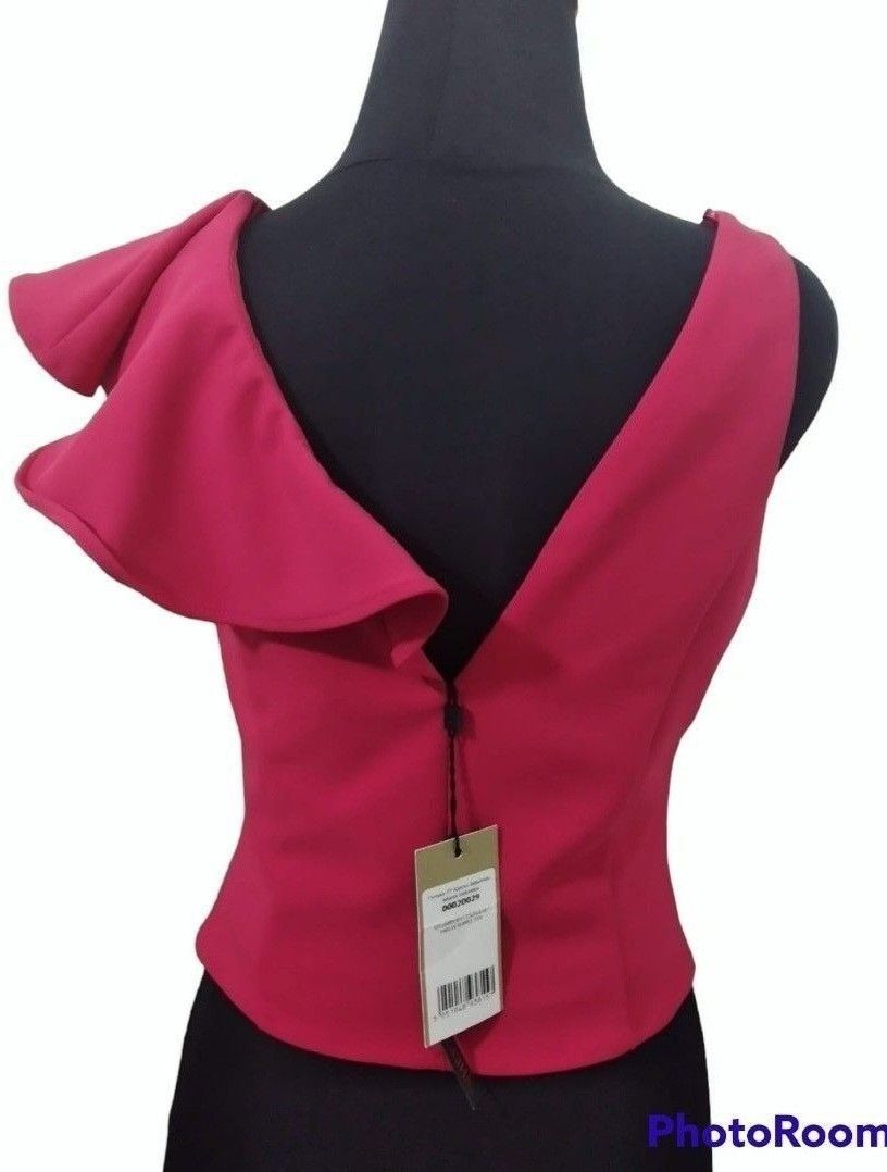 Coast Ruffled Crop Top