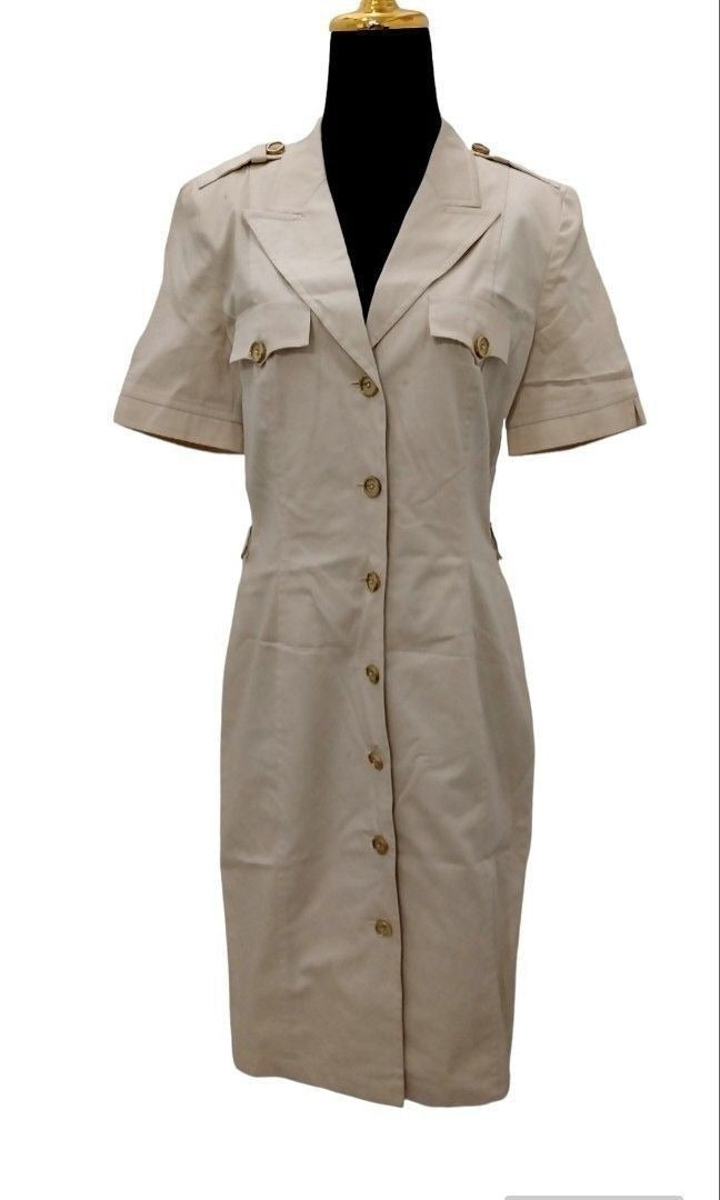 Vintage Escada Button Up Dress