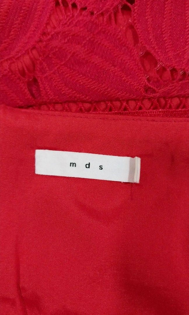 MDS Lace Midi Dress