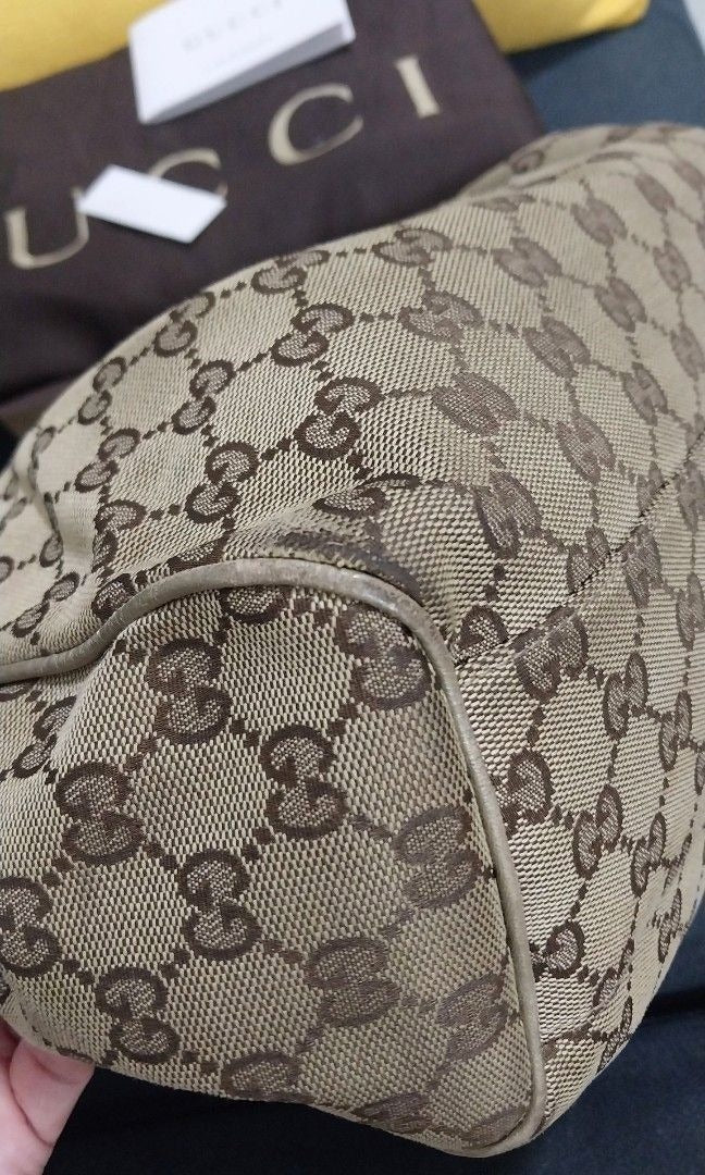 Gucci Sukey Medium GG Canvas Tote Bag