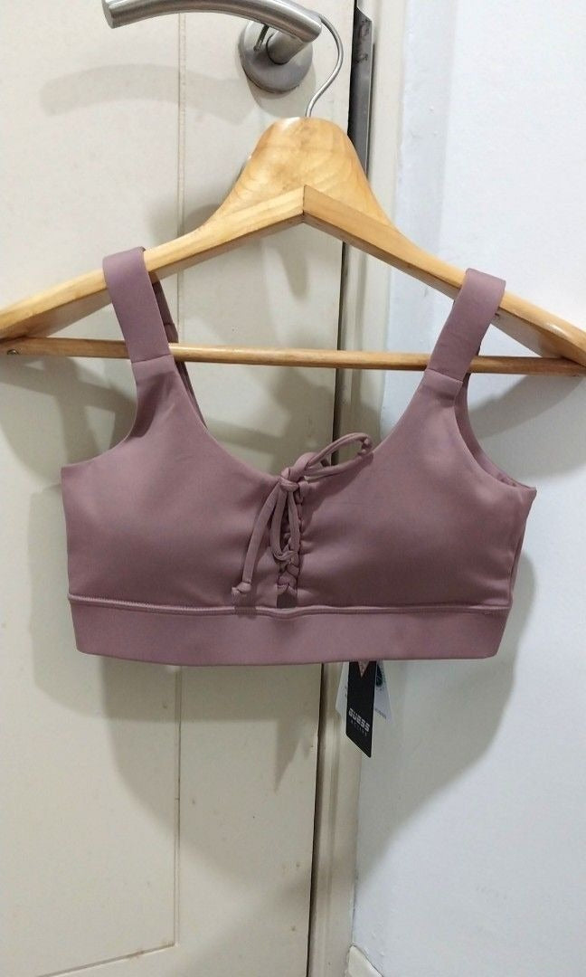 Guess Lace-up Active Sports Bra