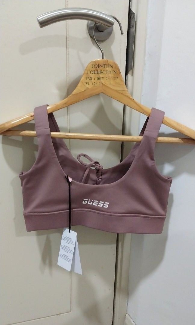 Guess Lace-up Active Sports Bra