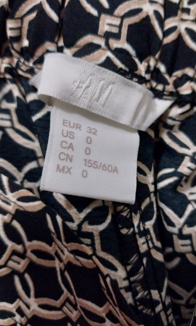 H&M Wide Leg High-Rise Pants