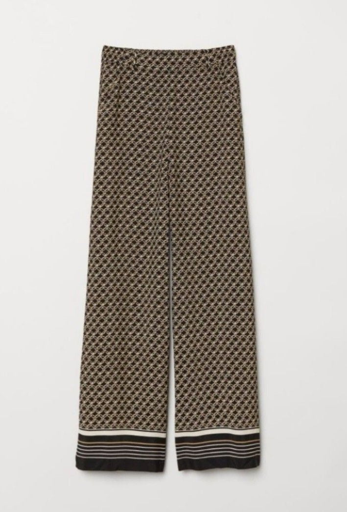 H&M Wide Leg High-Rise Pants