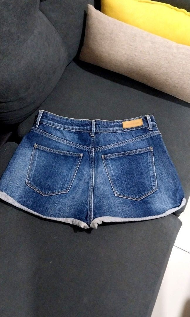 Mango High-Rise Shorts