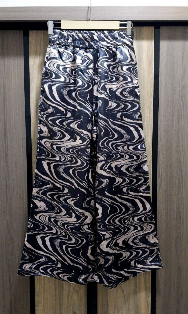 Topshop High Waisted Wide Leg Pants