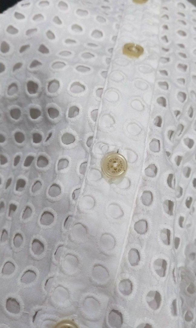 Kate Spade Eyelet Belted Dress