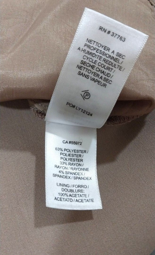 Laundry by Shelli Segal Beige Dress