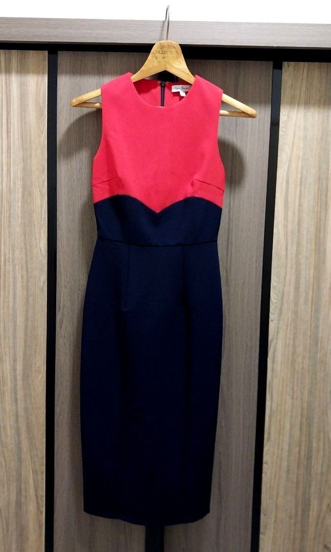 Love Bonito Colourblock Midi Dress