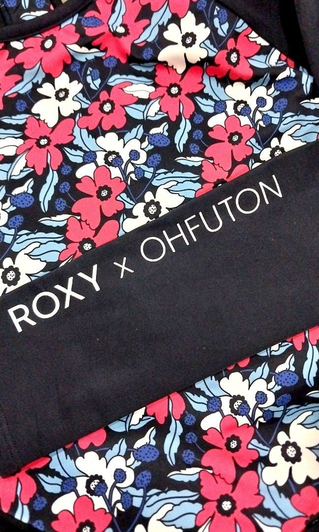 Roxy x Oh Futon Cut-Out One Piece Swimsuit