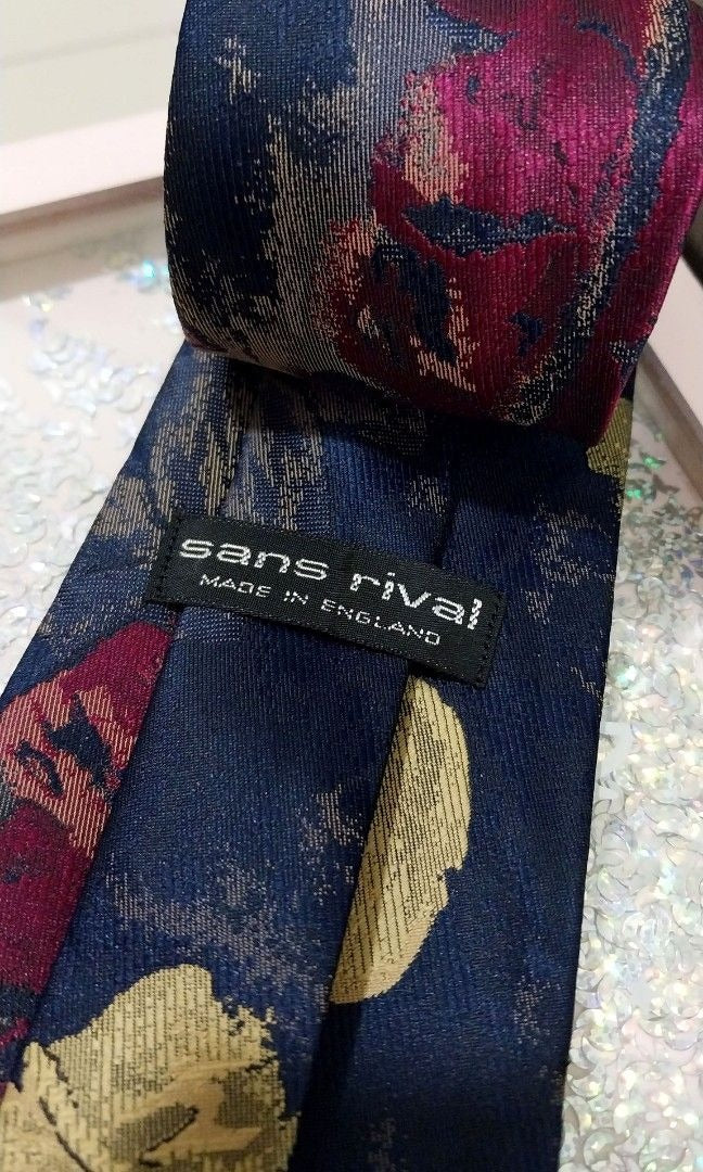 Sans Rival Floral Tie