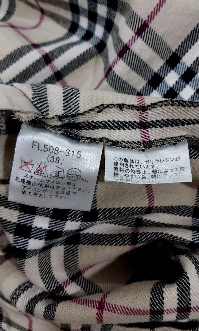 Burberry Blue Label Nova Check Skirt