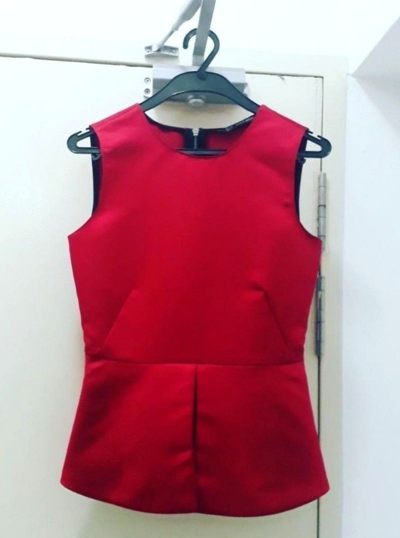 Zara Peplum Top