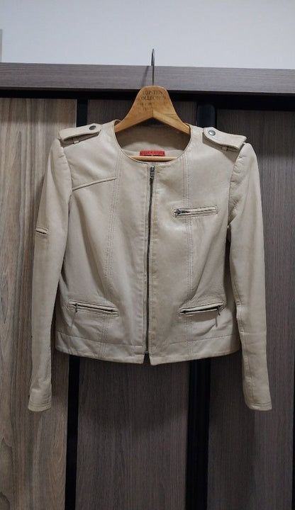 Alice + Olivia Leather Biker Jacket