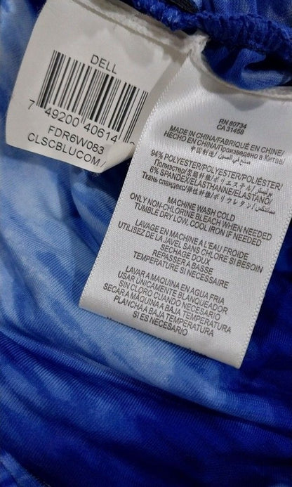 BCBG Maxazria Blue Dell Ruched Dress