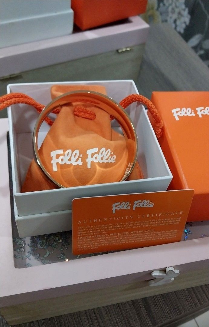 Folli Follie Heart4Heart Rose Gold Bangles