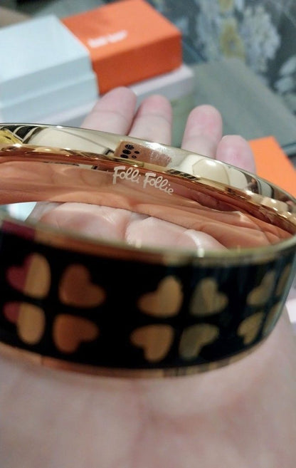 Folli Follie Heart4Heart Rose Gold Bangles