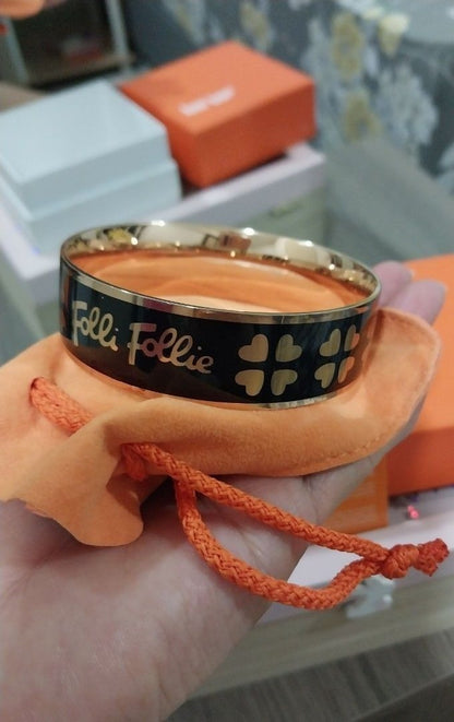 Folli Follie Heart4Heart Rose Gold Bangles