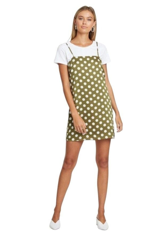 Calli Polka Dots Slip Dress