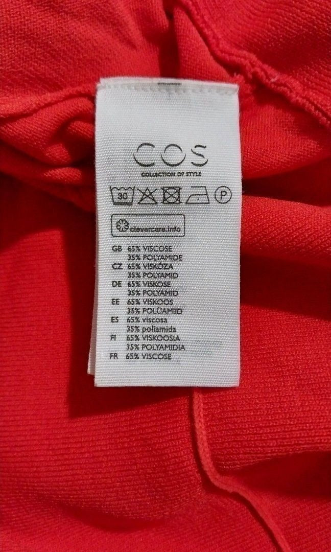 COS Peplum Knit Top