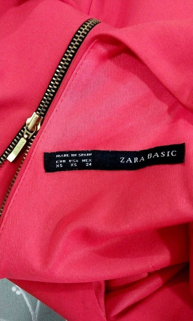 Zara V-Neck Fitted Mini Dress