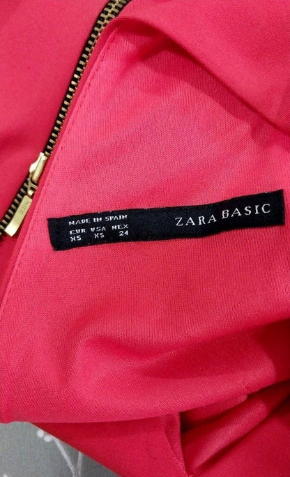 Zara V-Neck Fitted Mini Dress