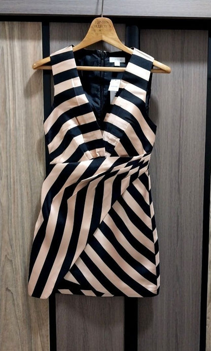 Topshop Wrap Structured Dress