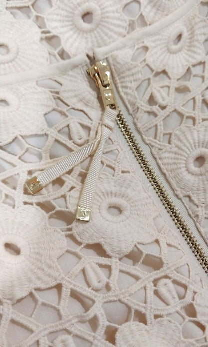 Juicy Couture Ivory Blossom Daisy Lace Dress