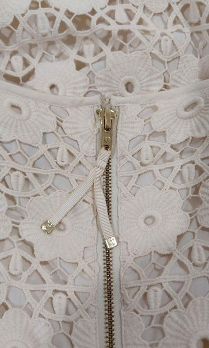 Juicy Couture Ivory Blossom Daisy Lace Dress