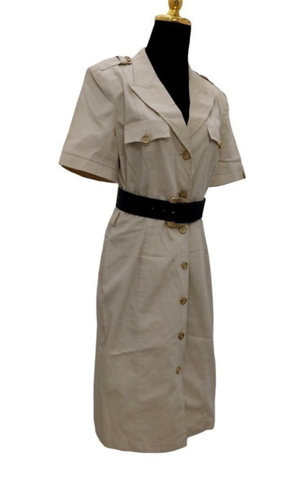 Vintage Escada Button Up Dress