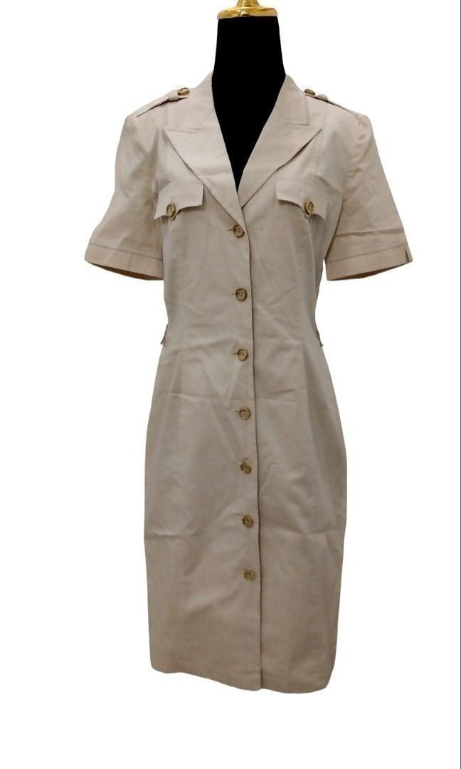 Vintage Escada Button Up Dress