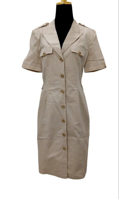 Vintage Escada Button Up Dress