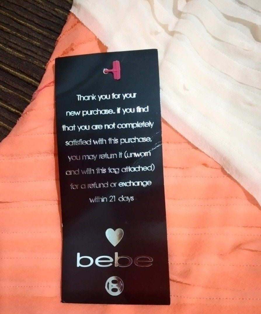 Bebe Haltered Bodycon Dress