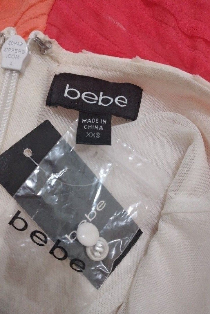 Bebe Haltered Bodycon Dress