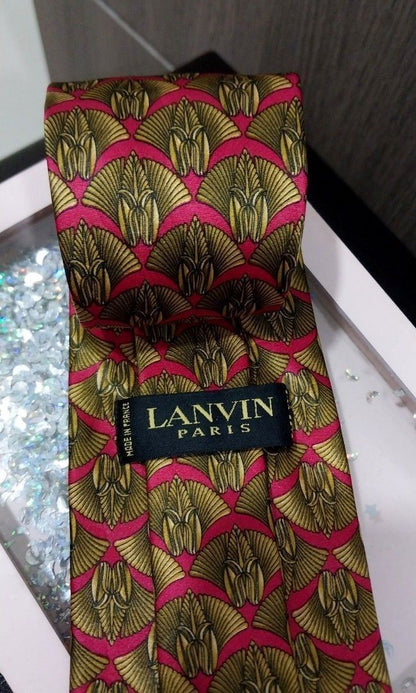 Lanvin Paris Silk Tie