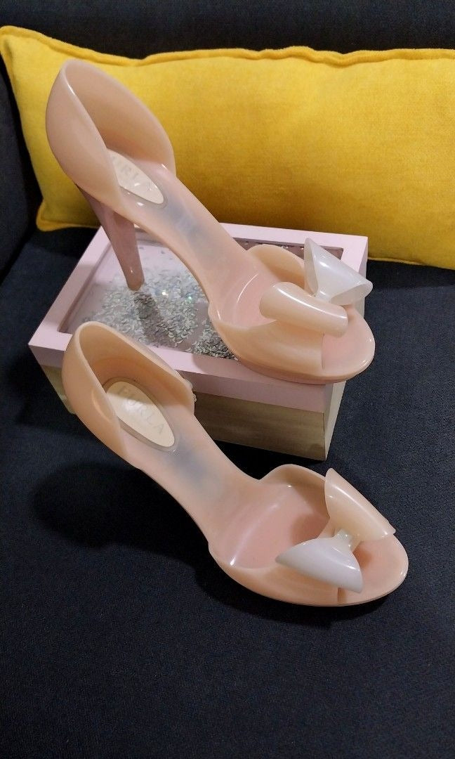 Furla Jelly Heels with Bows