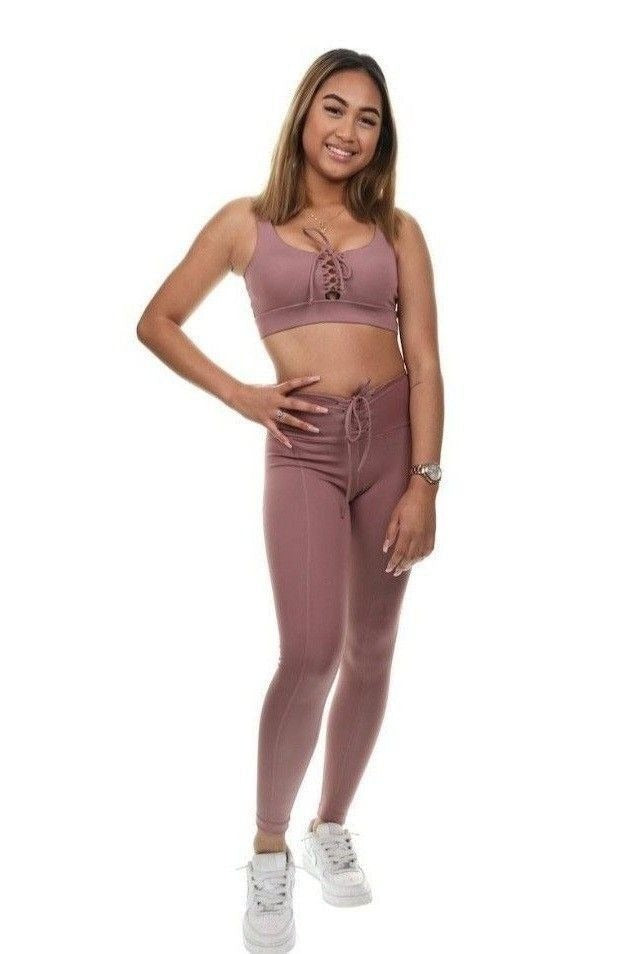 Guess Lace-up Active Sports Bra