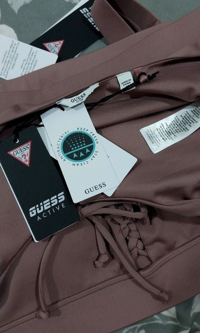 Guess Lace-up Active Sports Bra
