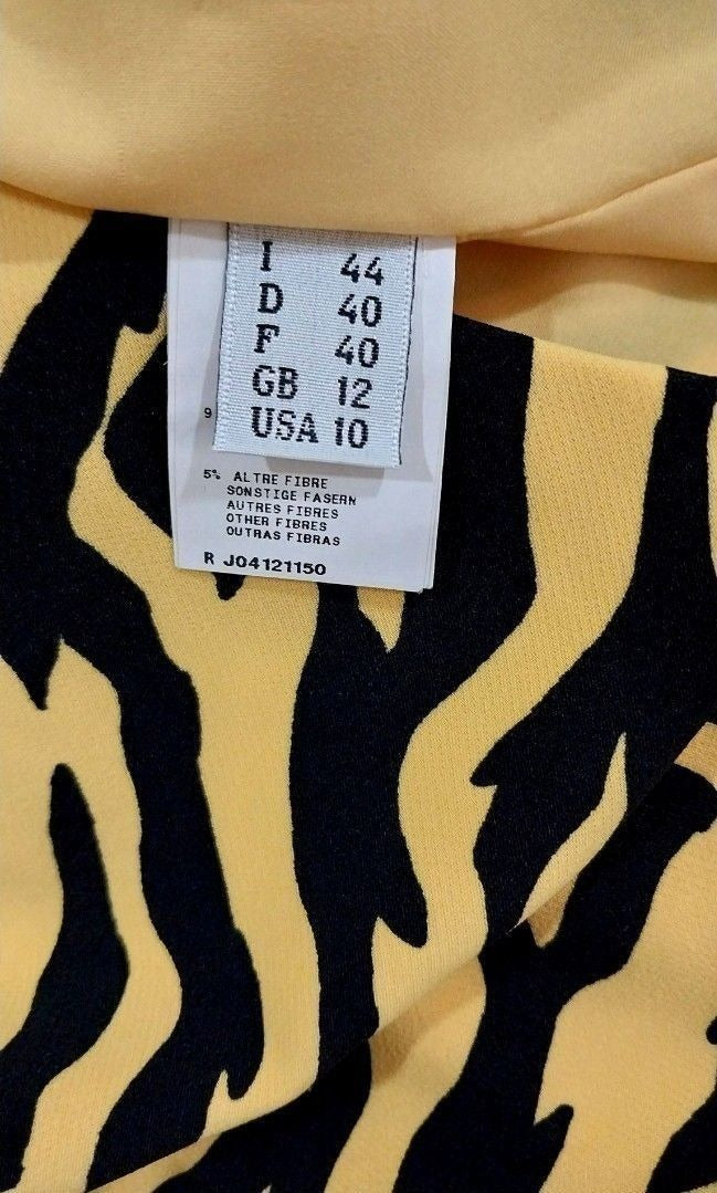 Moschino Animal Print Dress