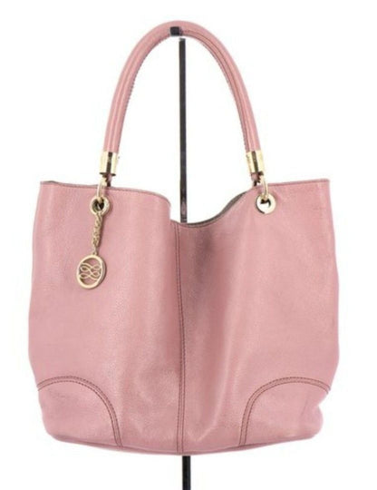 Lancel Pink Leather French Flair Tote