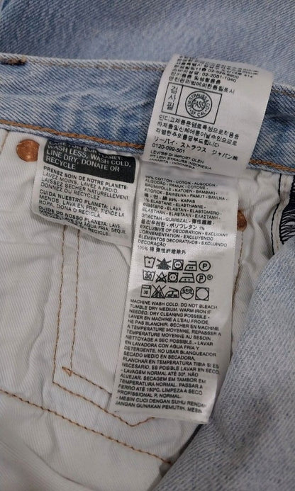 Levi's 501 Light Wash Women's Jeans