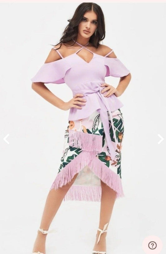 Lavish Alice Strappy Neck Top