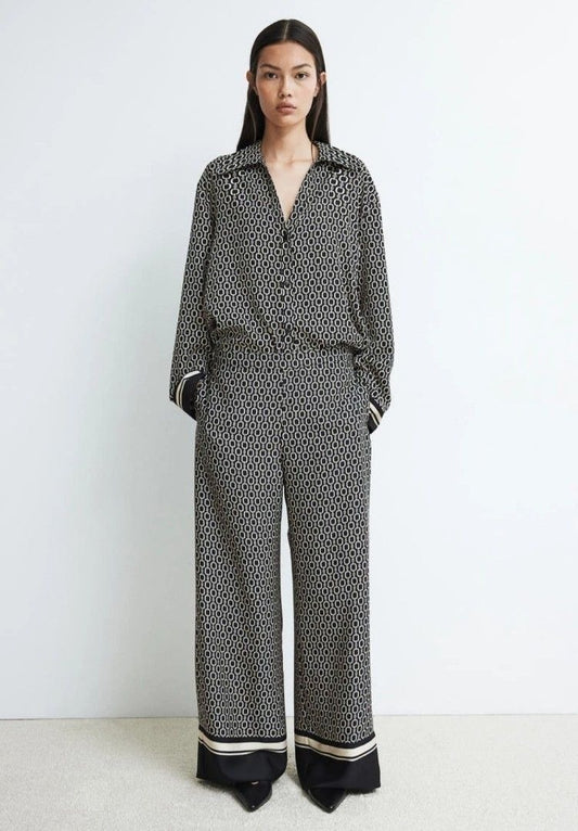 H&M Wide Leg High-Rise Pants