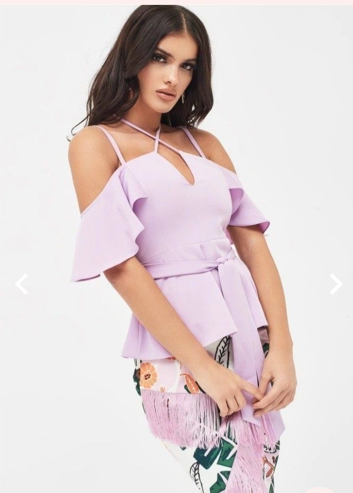 Lavish Alice Strappy Neck Top
