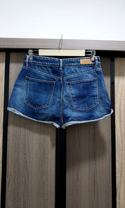 Mango High-Rise Shorts