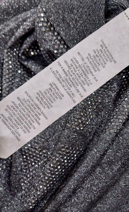 Armani Exchange Silver-Grey Top