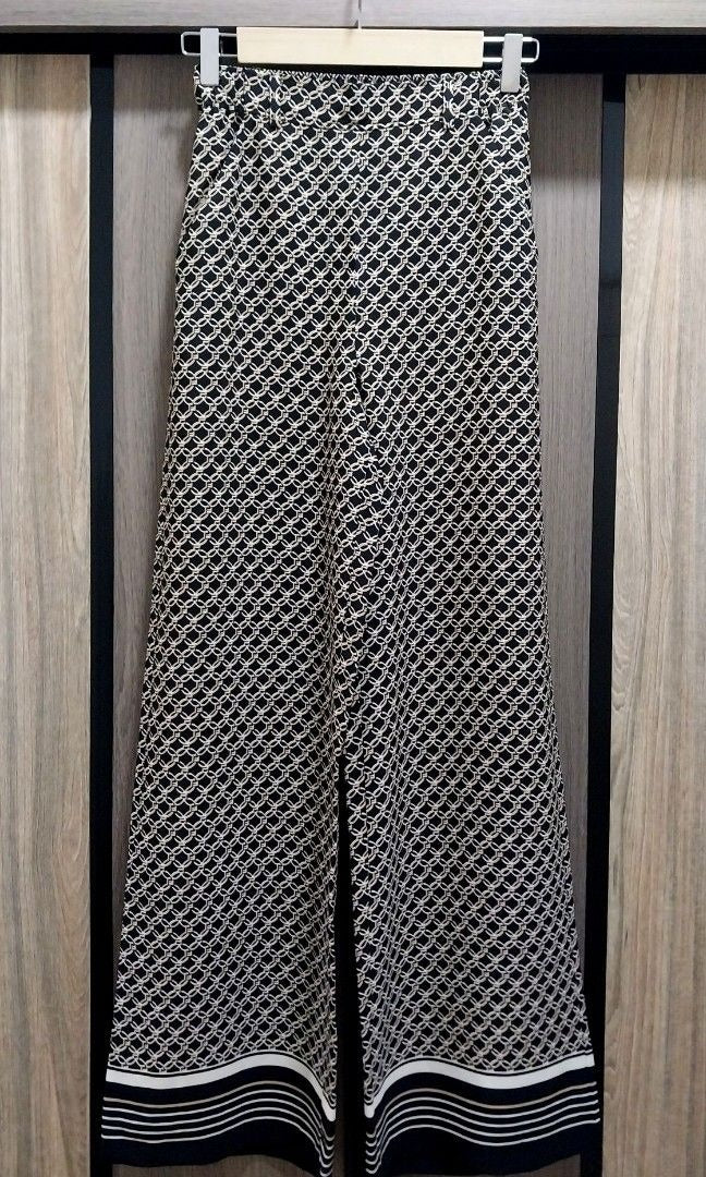 H&M Wide Leg High-Rise Pants