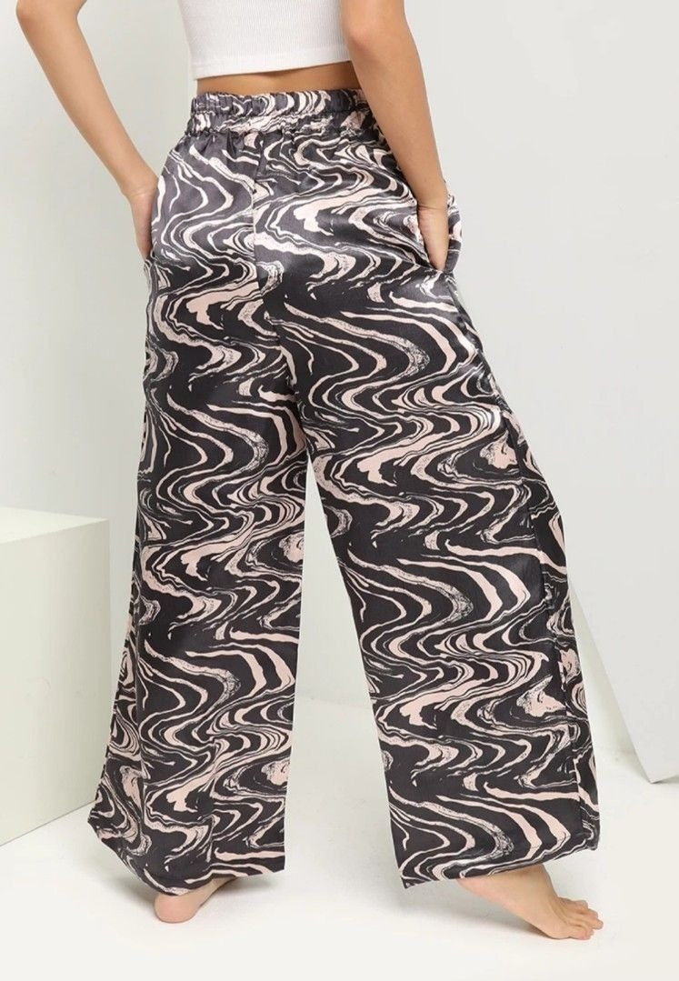 Topshop High Waisted Wide Leg Pants